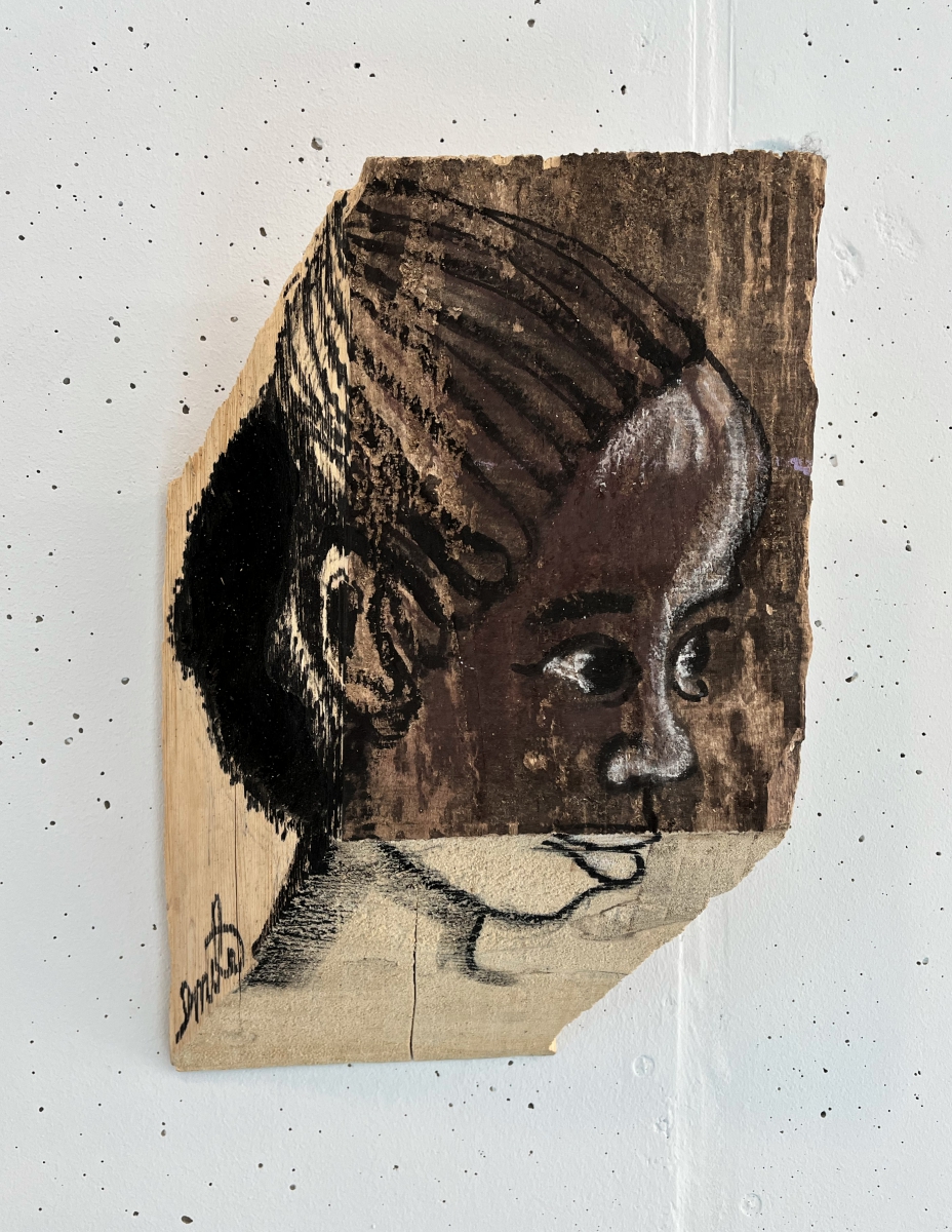 Hoofd op blok vrouw Ethiopië